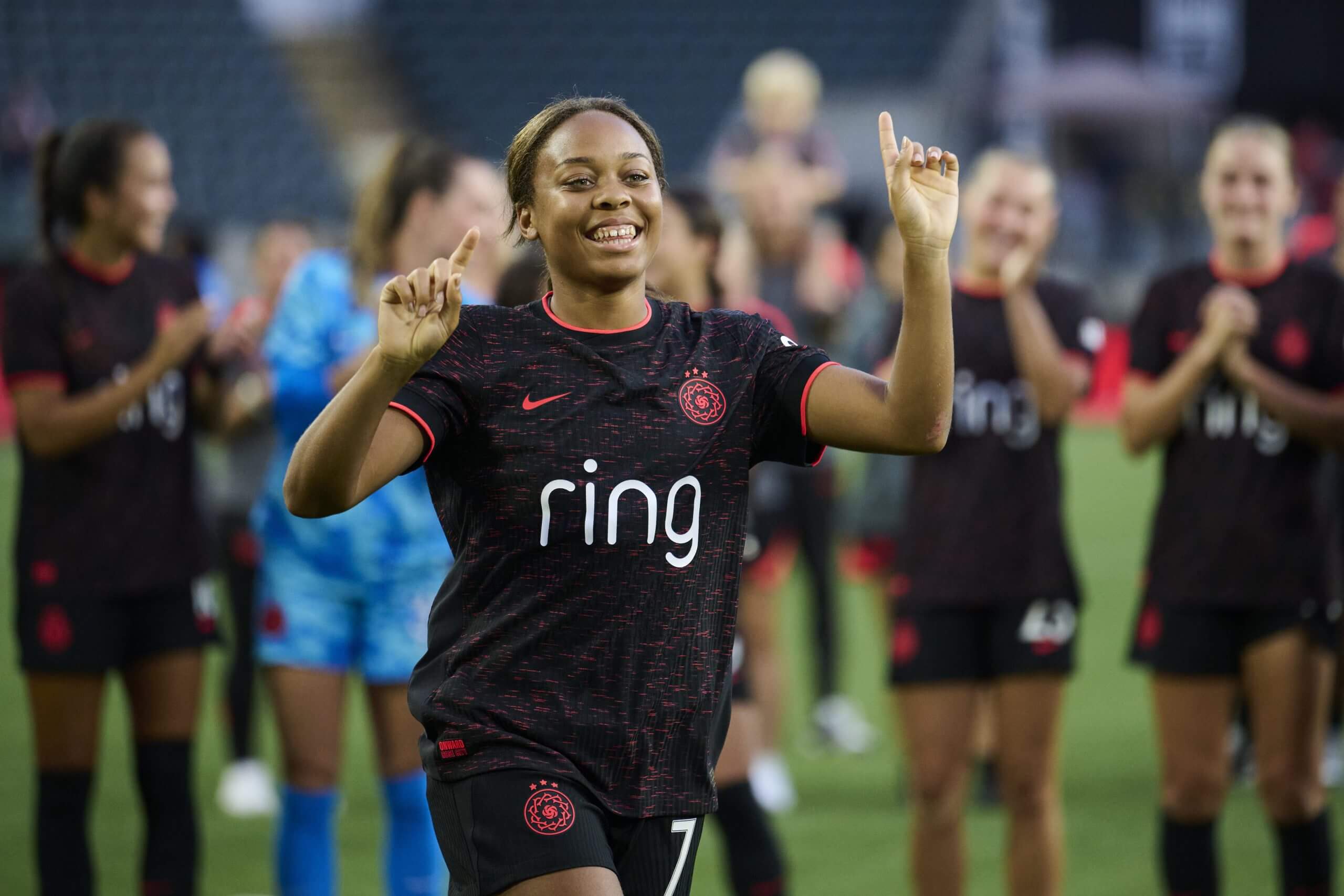 Thorns forward Caiya Hanks scores game-winner in return from ACL injury