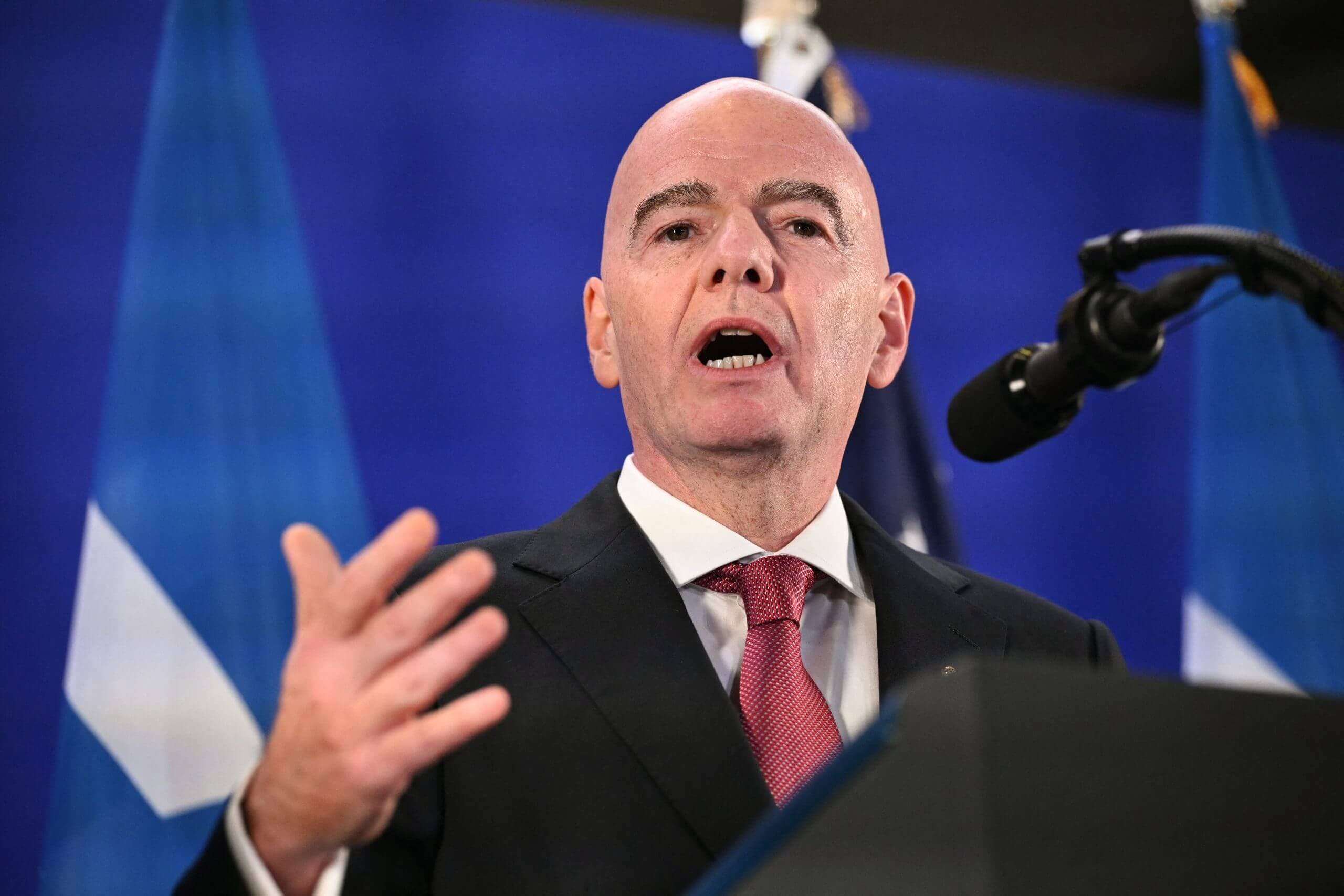 FIFA asked to stop Gianni Infantino re-standing for presidency over 'clear term-limit violation'