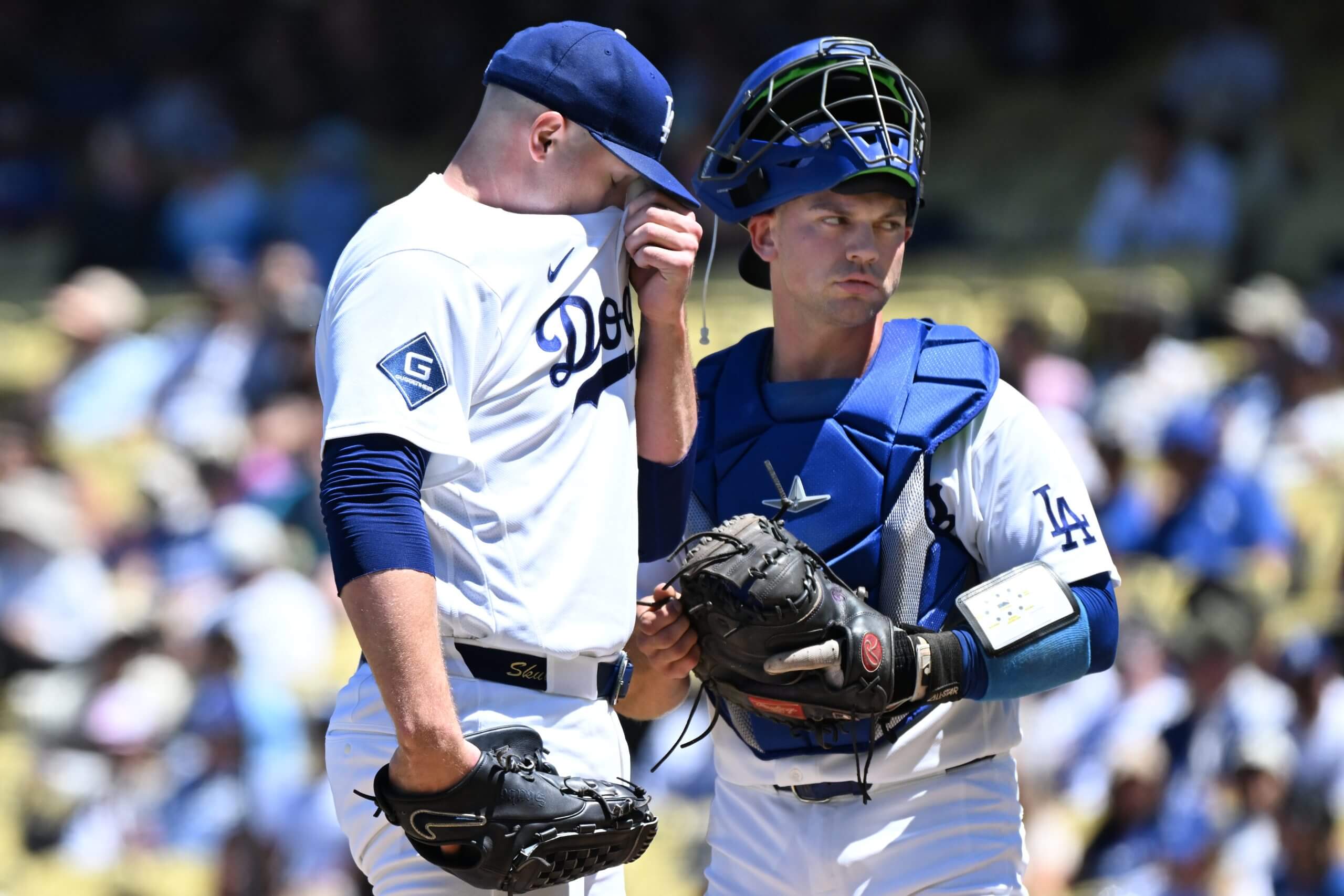 Underperforming Dodgers drop key series to Brewers: 'Just not winning baseball'
