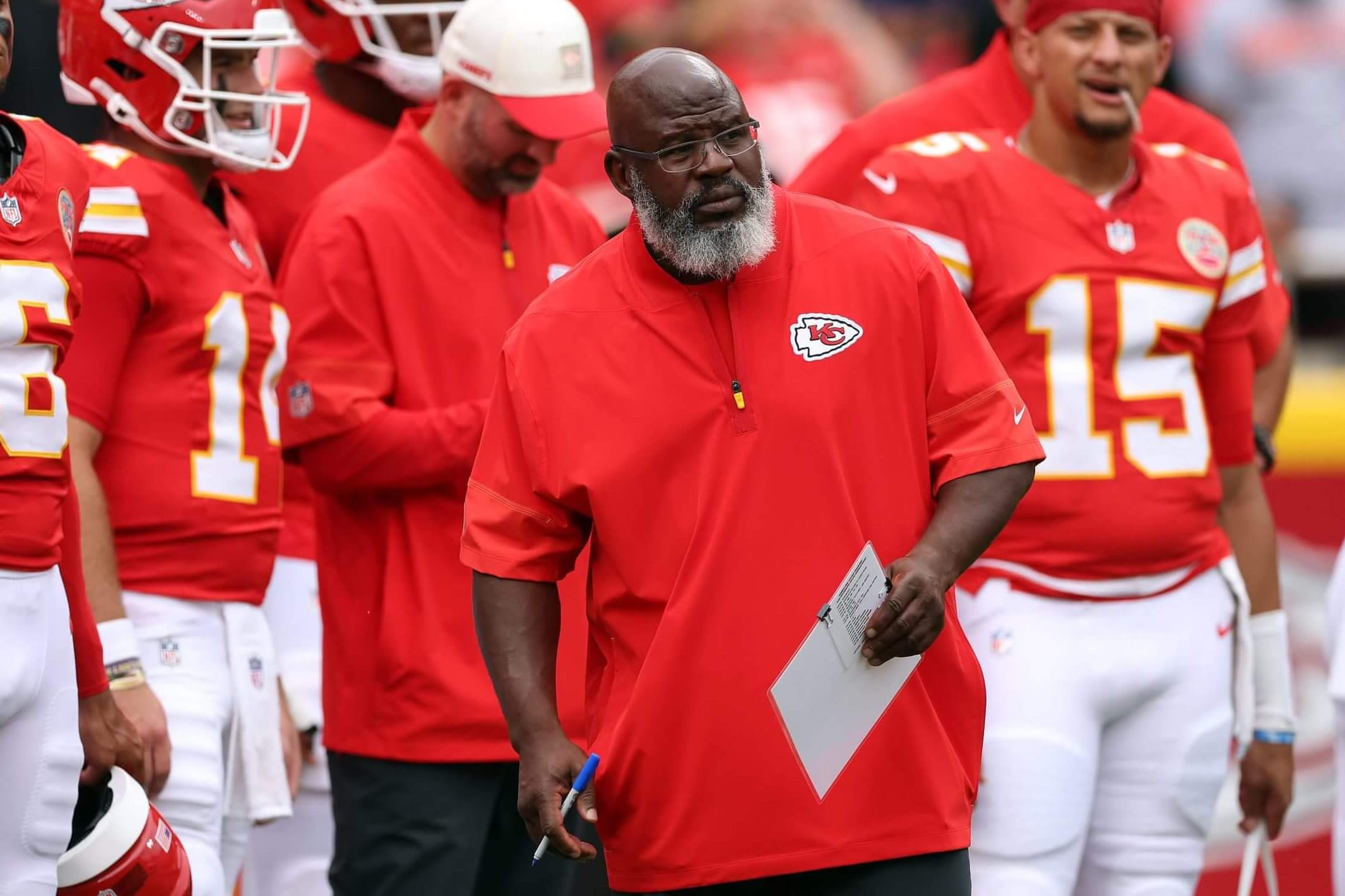 Eric Bieniemy updates wife's status after shooting and explains quick return to Chiefs