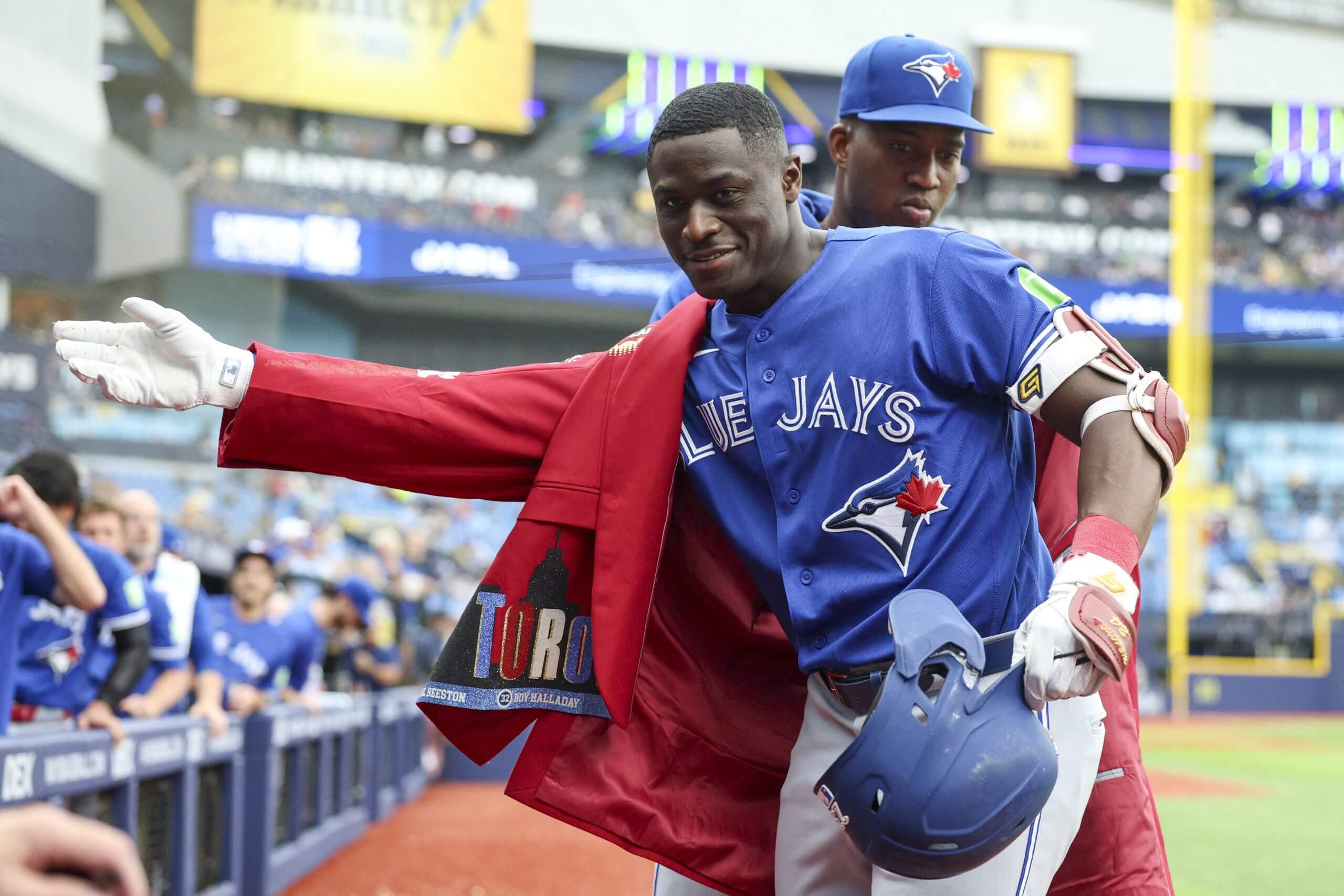 Mason Fluharty starts for Toronto Blue Jays in bullpen day against New York Yankees