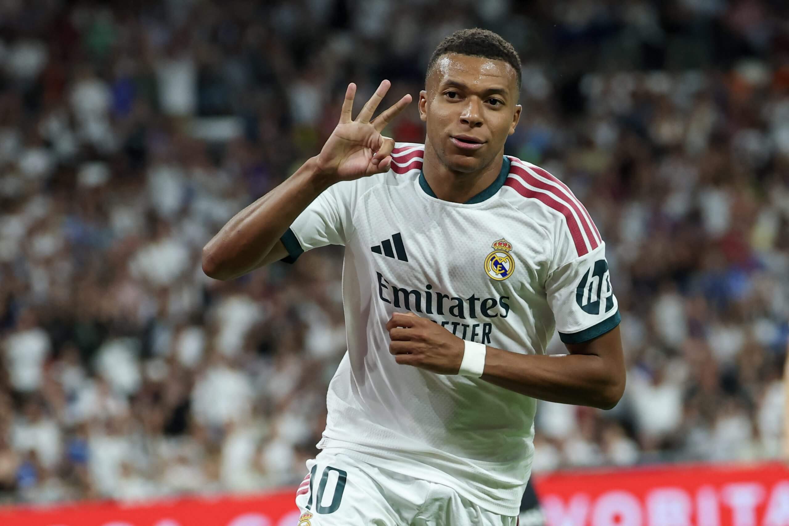 Real Madrid's Kylian Mbappe scores hat-trick in Jose Mourinho's triumphant Bernabeu homecoming