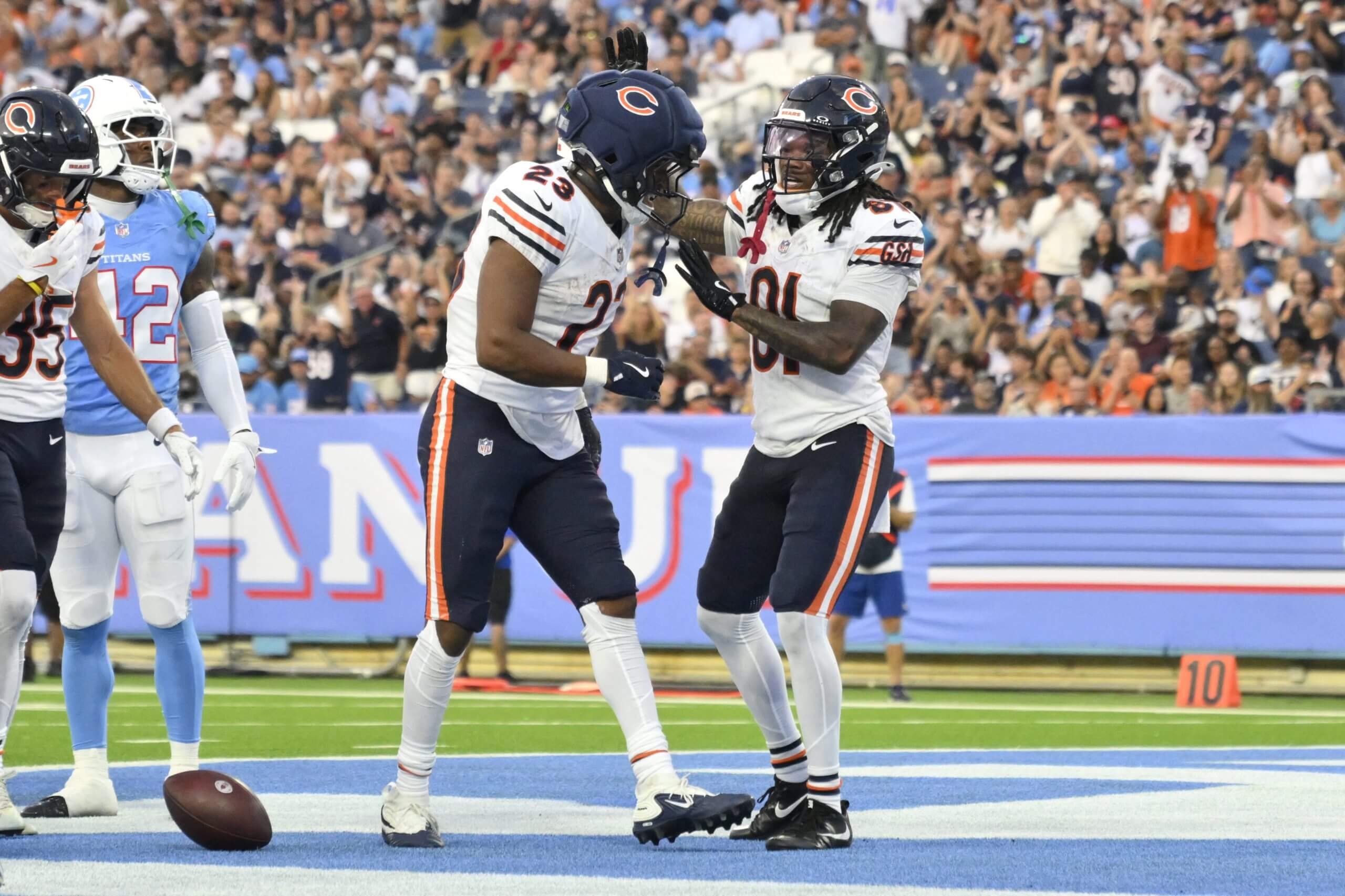 Zavion Thomas steals the show in debut as Chicago Bears cap preseason with 24-15 win over Tennessee Titans