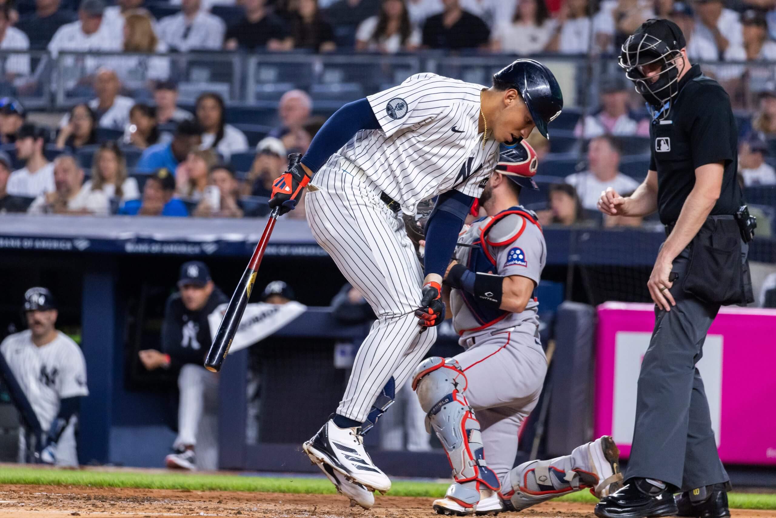 Yankees' George Lombard Jr. likely to avoid IL after knee injury scare