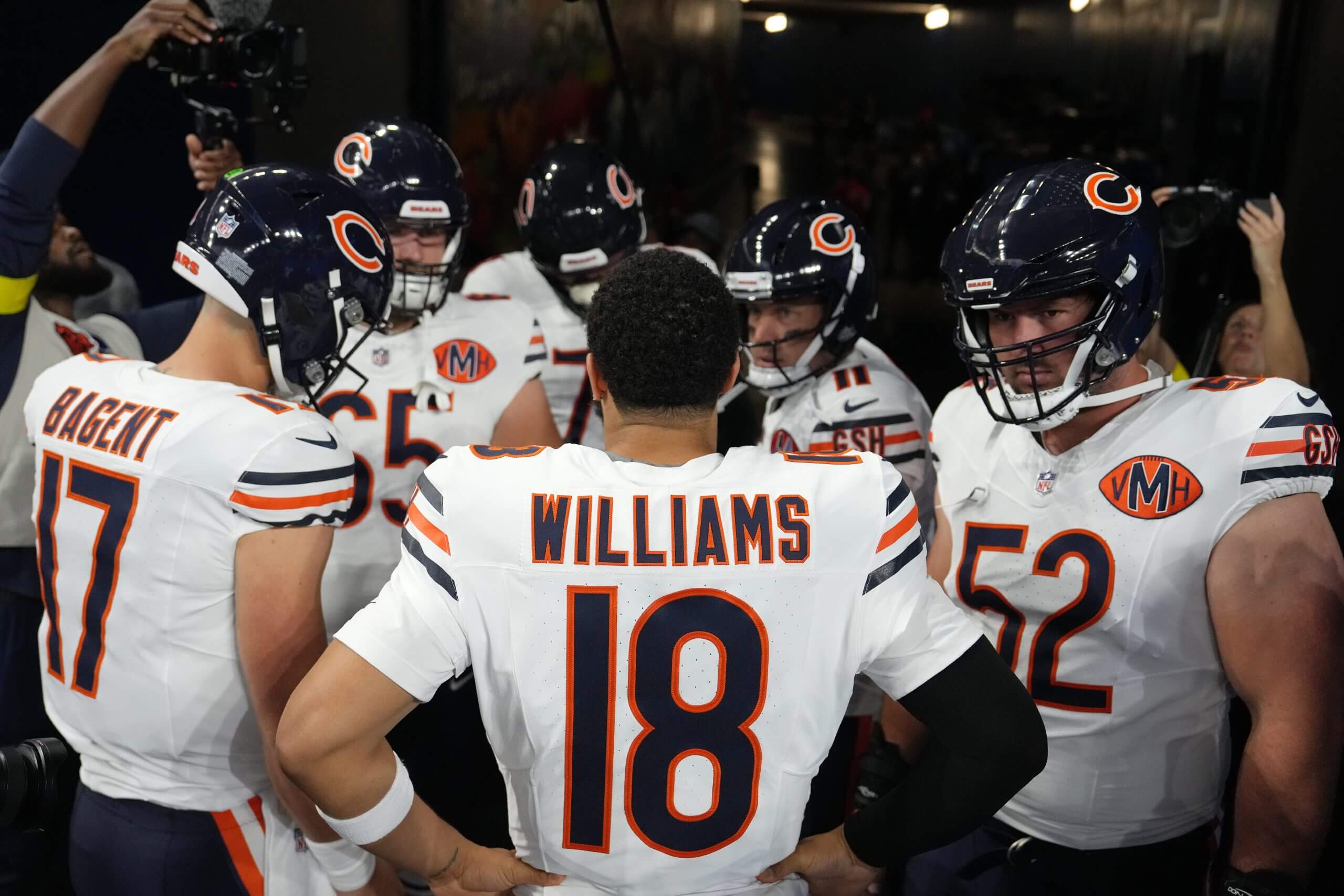 Chicago Bears roster by the numbers: Offensive core returns around Caleb Williams
