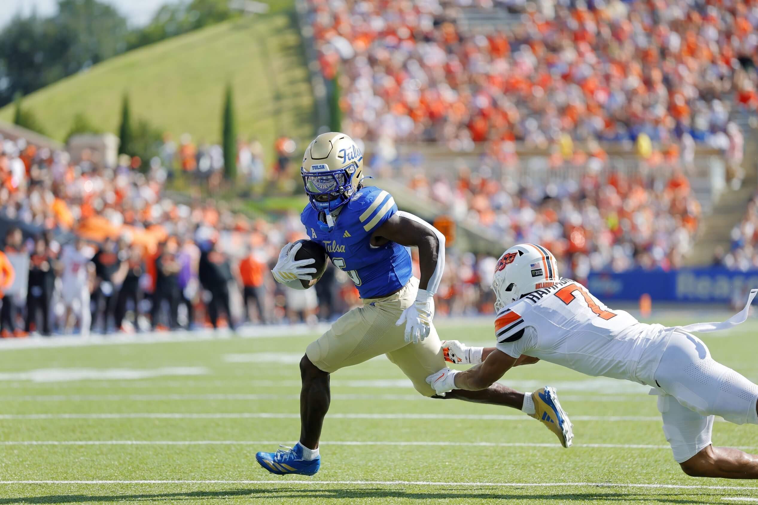 Tulsa defeats Oklahoma State 24-10 in debut of Cowboys’ head coach Eric Morris