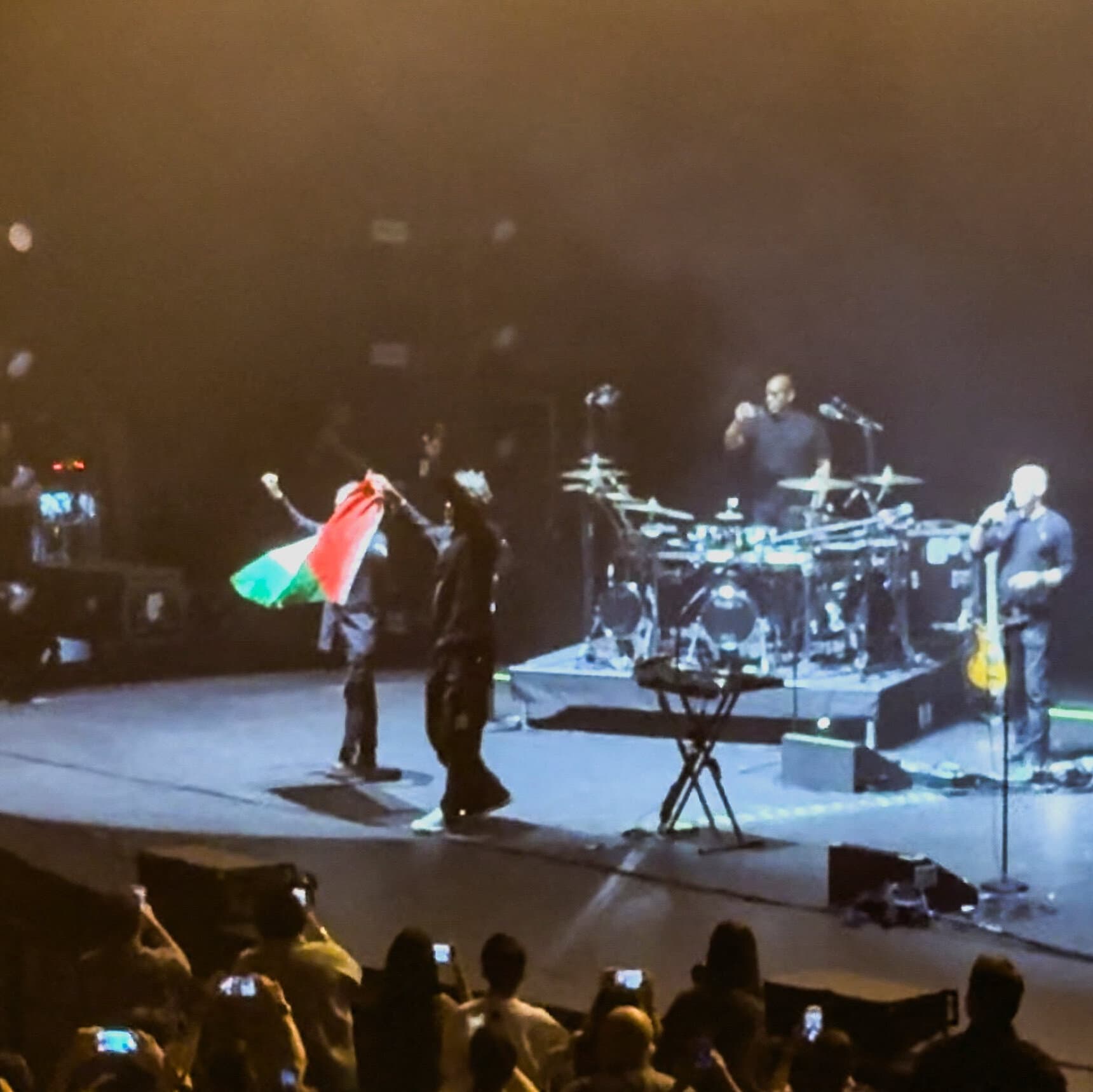 Singapore Bans Band Massive Attack for Displaying Palestinian Flag