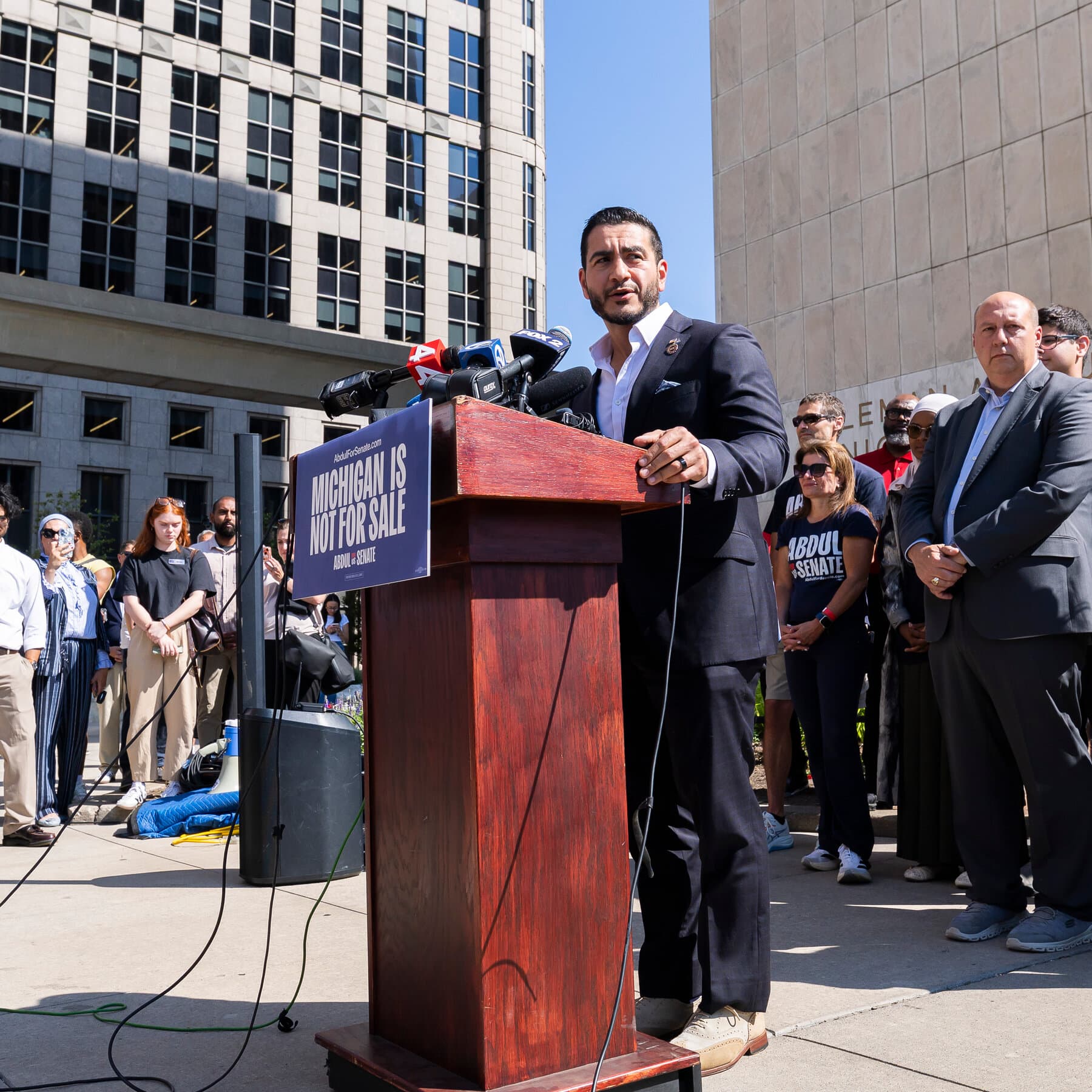 Abdul El-Sayed Deleted Old Posts and Videos Defending ‘Defund’ and Floating an End to Fireworks