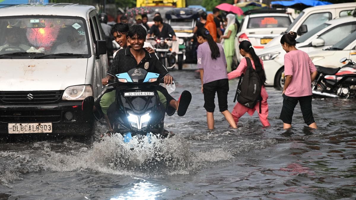 NDMC apologises for waterlogging after ‘unexpected’ heavy rainfall in Delhi