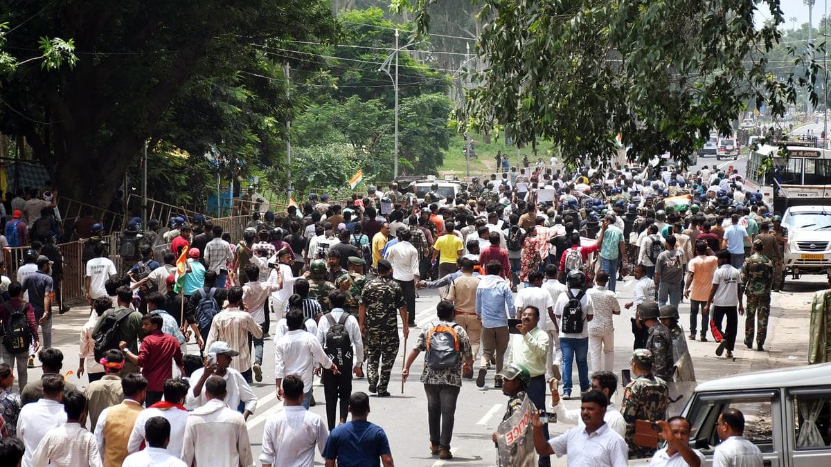 Jharkhand exam stir: FIR against 300 unnamed people in connection with August 10 march to Assembly