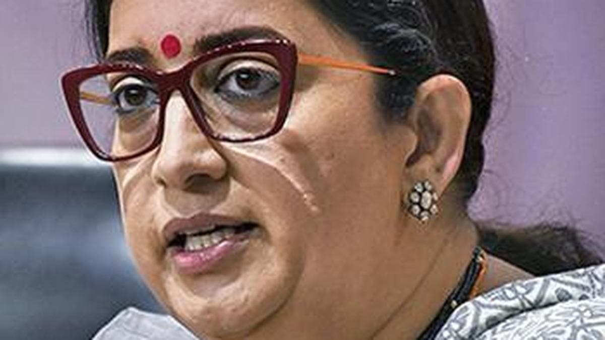 Rahul Gandhi should help government operationalise women’s reservation, demonstrate pro-women stance: Smriti Irani