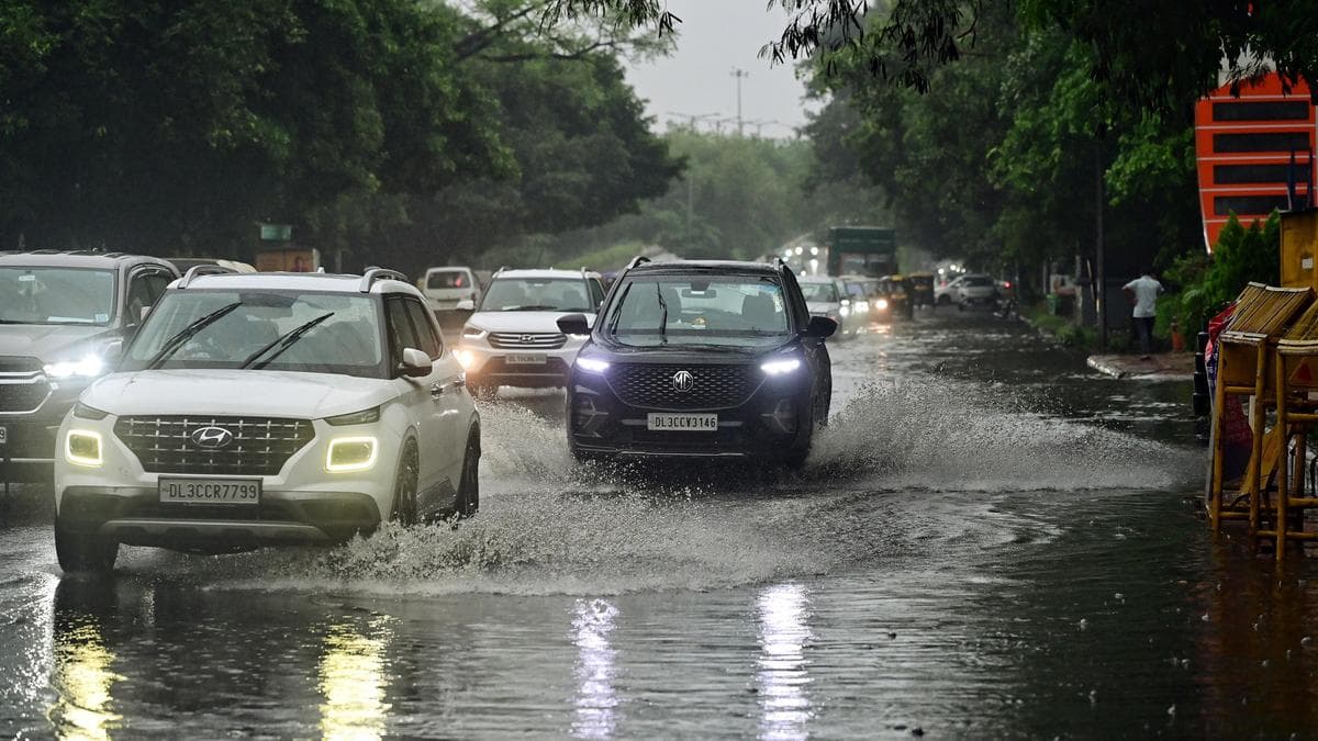 Flight diversions in Delhi-NCR, traffic jams in Jaipur as north Indian cities reel under heavy rain