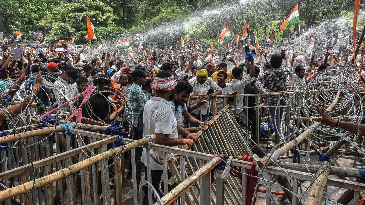 My head and legs are hurting: Protester injured during lathi charge on job aspirants in Ranchi