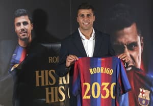 Rodri joins La Liga champions Barcelona from Manchester City