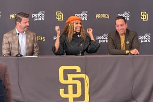 New Padres owners Jose E. Feliciano and Kwanza Jones vow to pursue San Diego's first championship