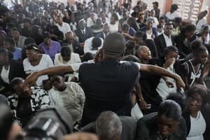 Hundreds attend funeral in Haiti for 4 victims of brutal gang attack that killed 47
