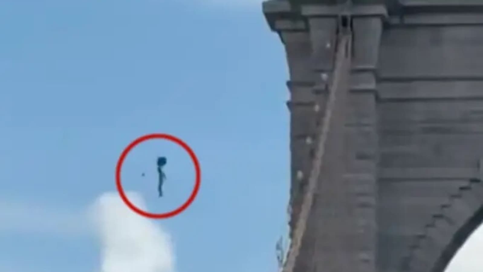 Who is Galymzhan Abaildayev? Naked man who jumped from Brooklyn Bridge with Kazakhstan's flag identified