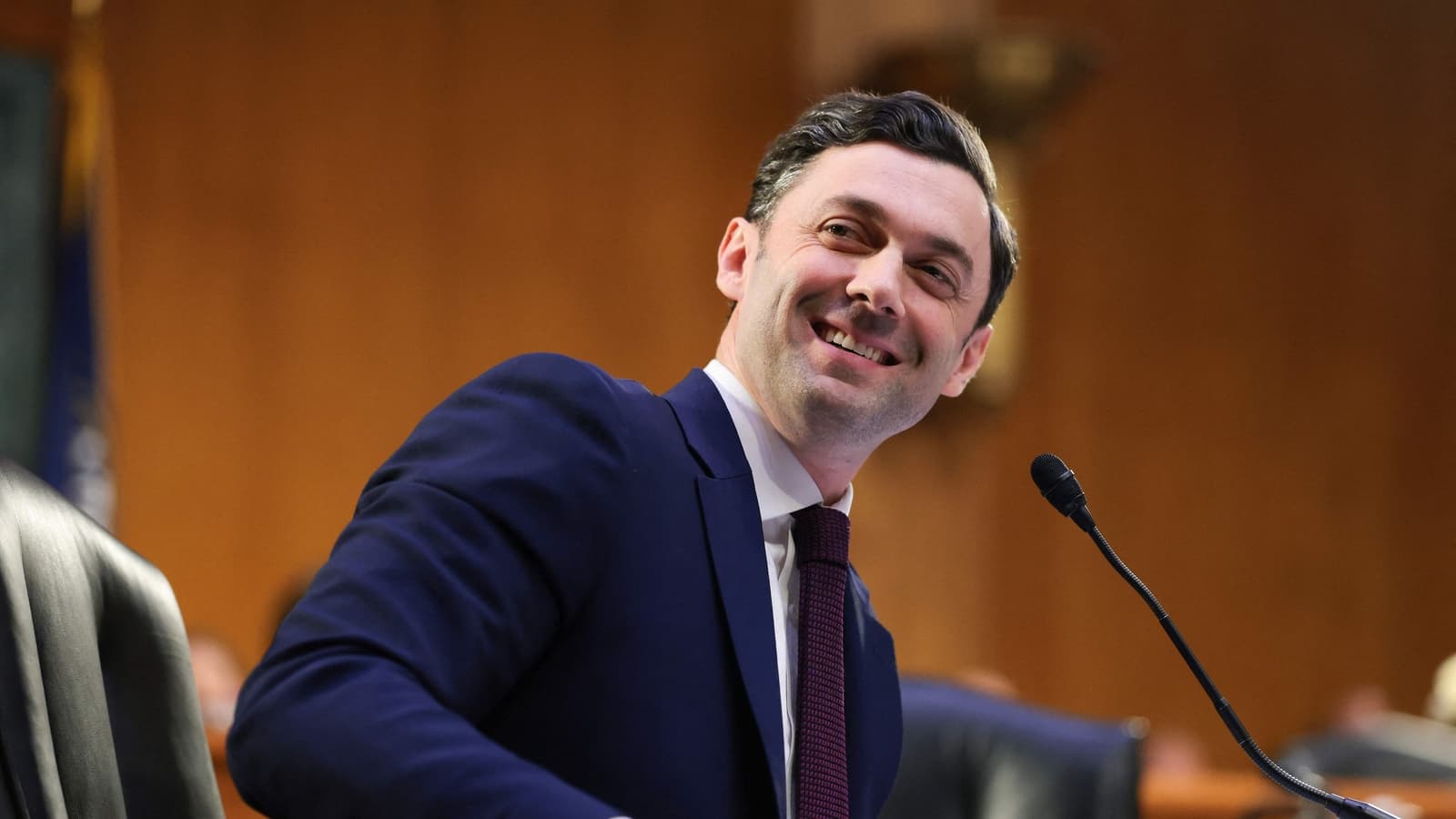 Jon Ossoff touches a nerve at the White House with reference to Natalie Harp