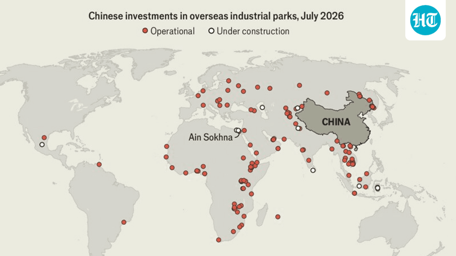Chinese firms are wrapping their supply chains around the globe
