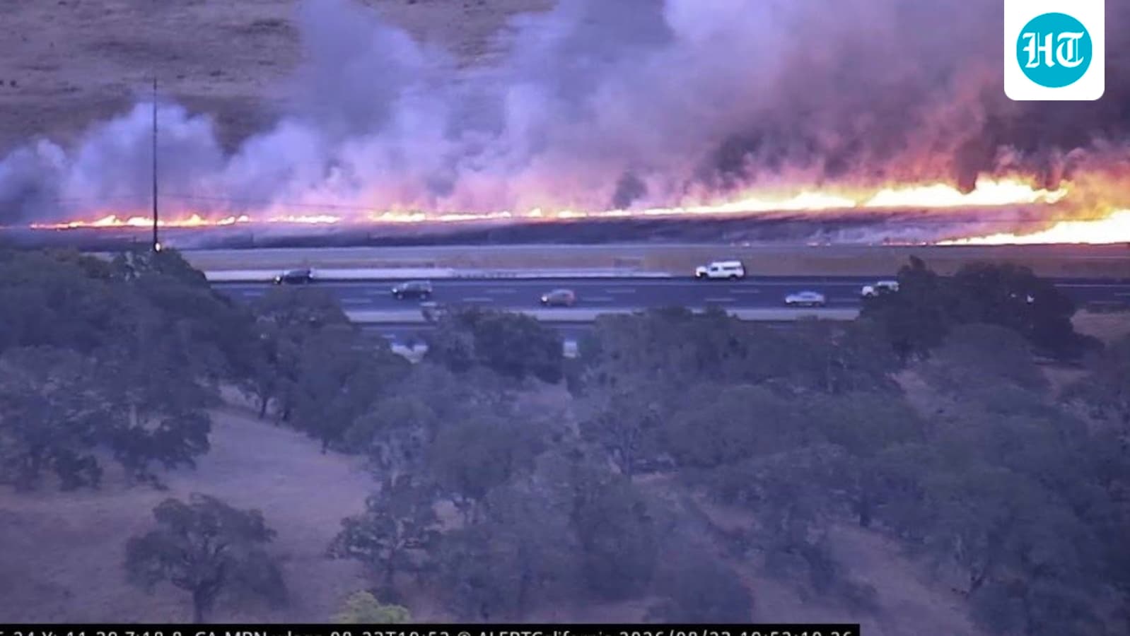 Wildfire burning near Nevada city forces evacuation of 90,000 residents