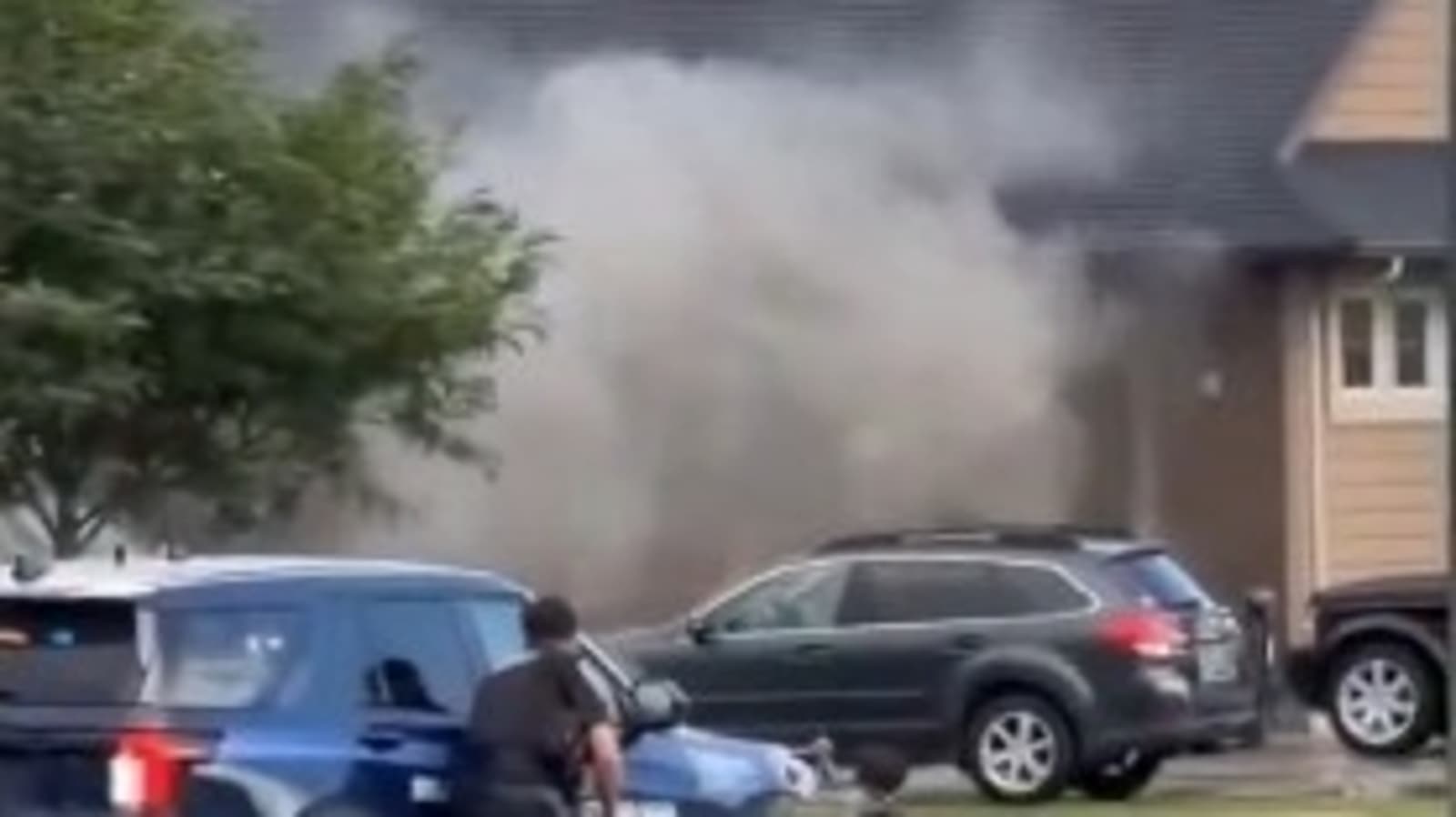 Multiple people dead, including children, in shooting and house fire