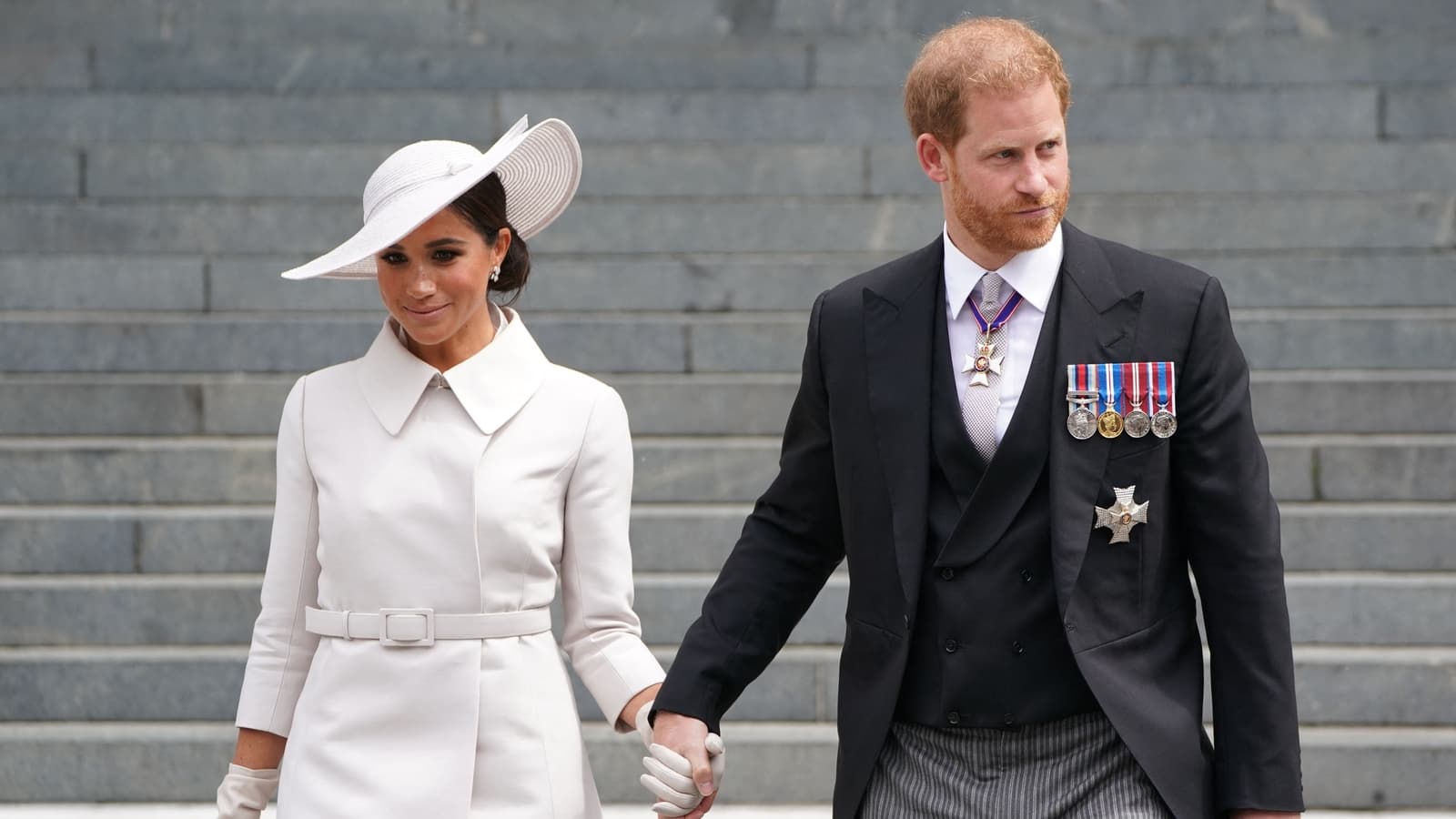 Harry and Meghan land back in the UK with their kids to begin new chapter