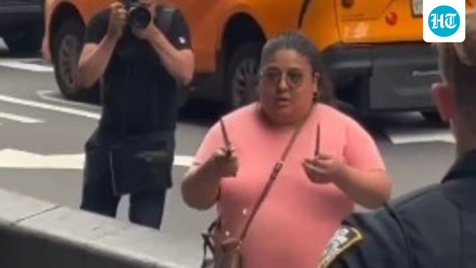 Video surfaces showing Pamela Cisneros moments before deadly Times Square police shooting