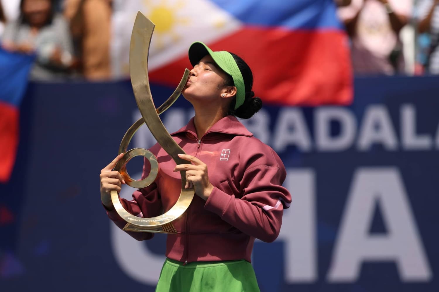Eala powers past Pegula for first WTA title in Washington
