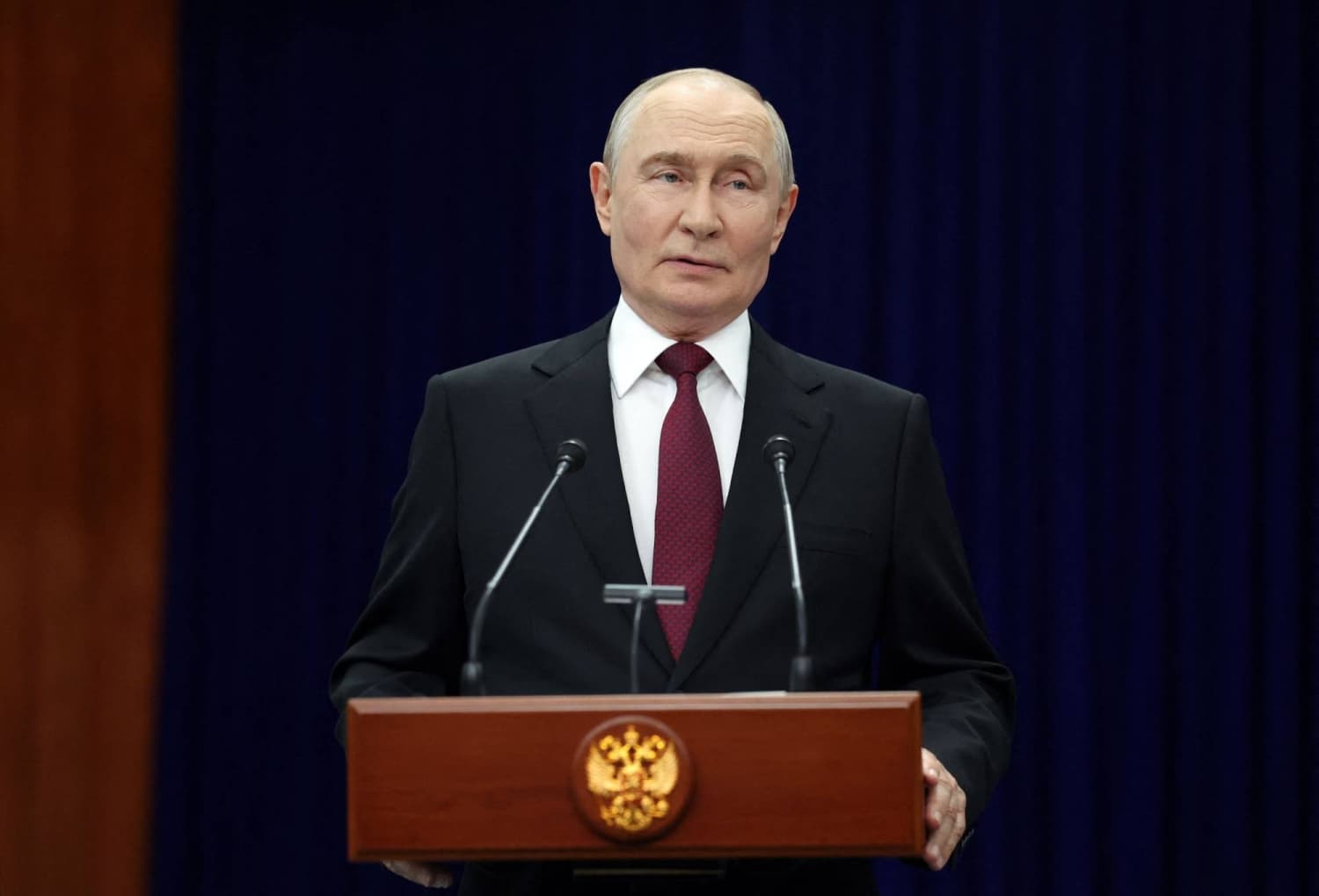 Putin says Russia is winning on battlefield, will not negotiate with ‘terrorists’