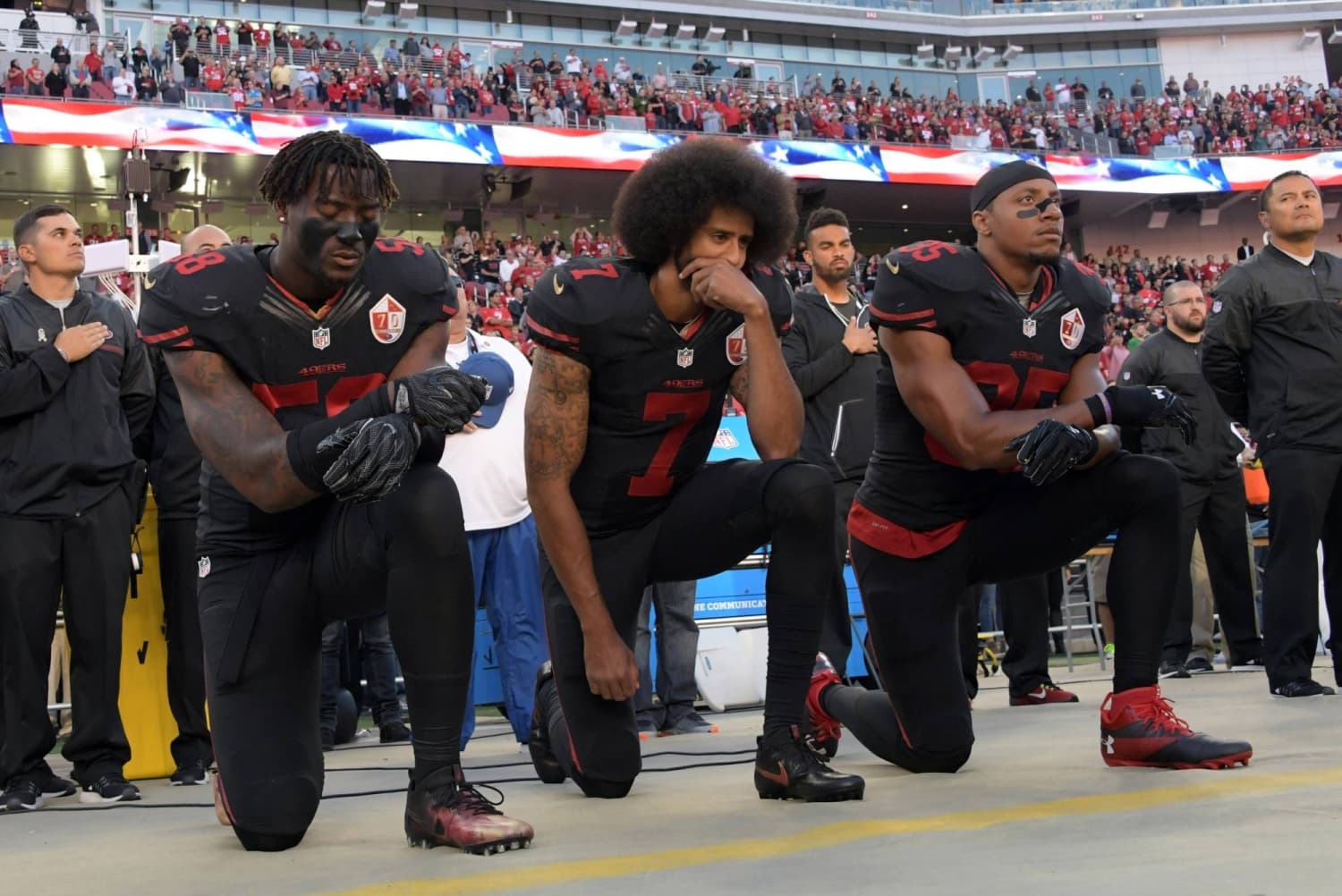 Colin Kaepernick calls out ‘disingenuous’ 10 years after taking knee in protest