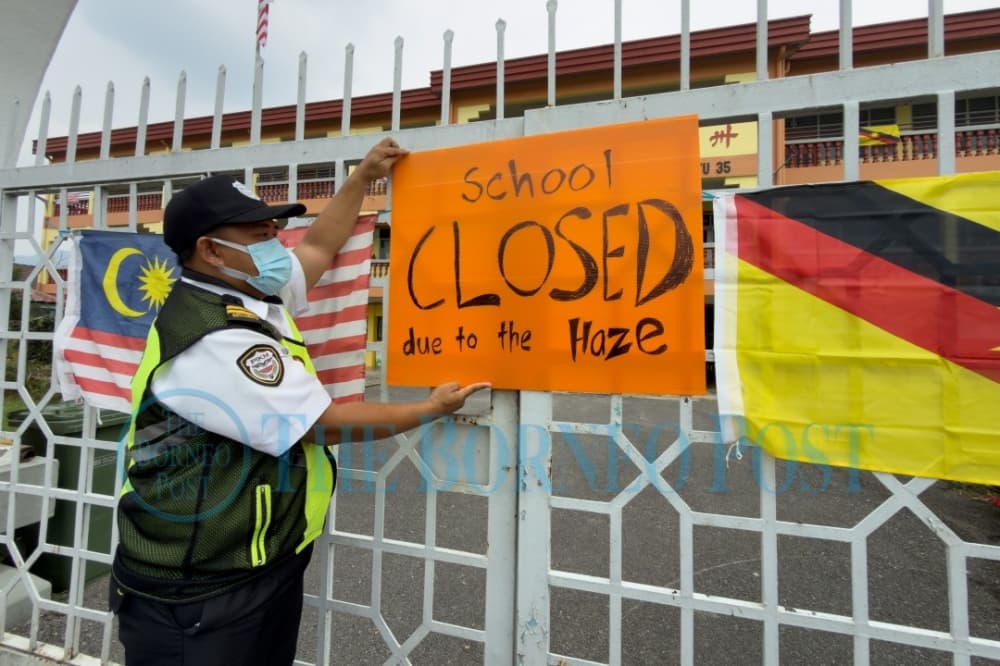 Bintulu schools go online till Sept 11 as haze pushes API past 200