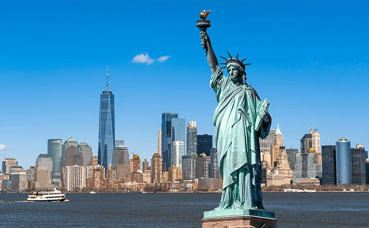 Man arrested after boat capsizes near Statue of Liberty killing woman and infant