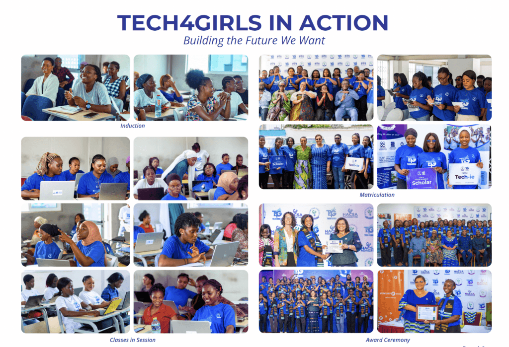 HACSA Foundation’s Tech4Girls Programme graduates 4th cohort, advancing Ghana’s digital skills agenda