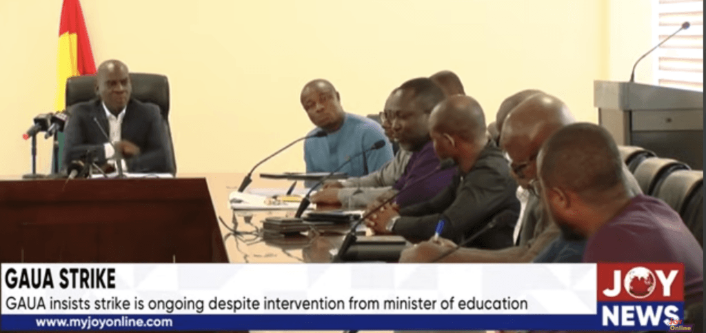 Call off strike, give us one month to resolve payment issues – Education Minister appeals to GAUA