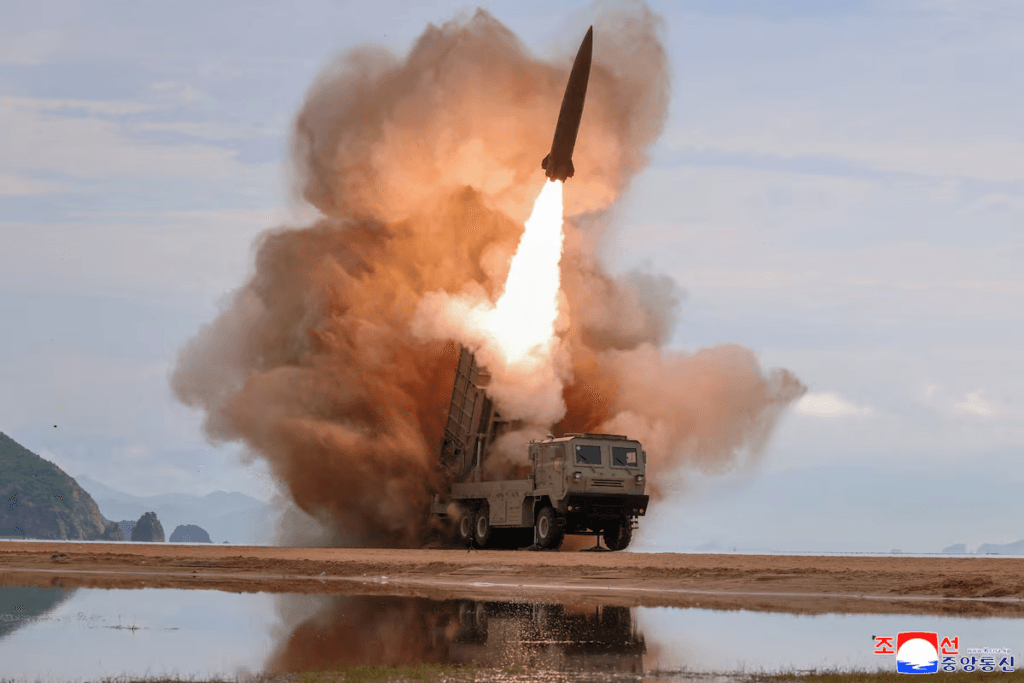 North Korea fires missile ahead of US-S Korea drills