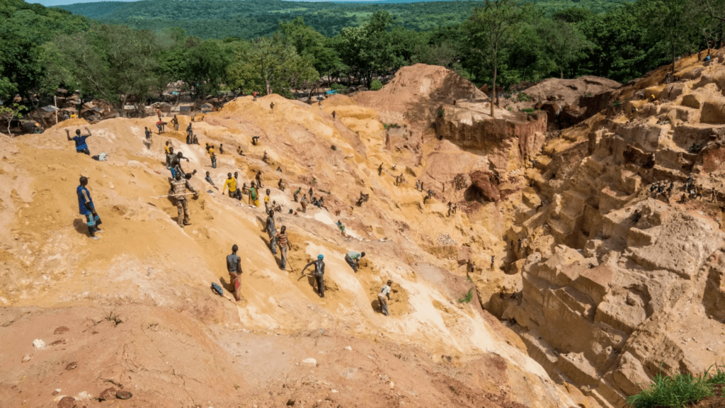 Central African Republic artisanal gold mine collapses, killing more than 100