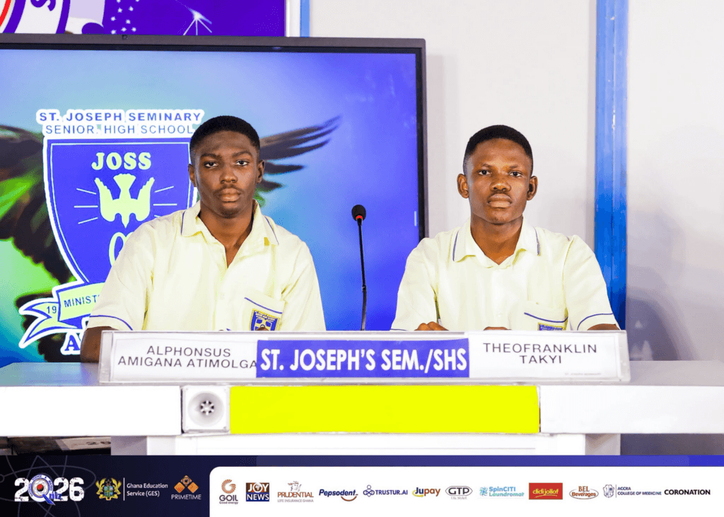 NSMQ 2026: KNUST SHS crumble as St. Joseph Sem. SHS stage stunning comeback to book one-eighth spot