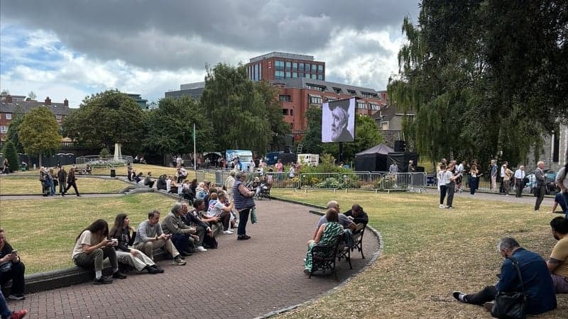 Mourners gather for funeral of musician Glen Hansard