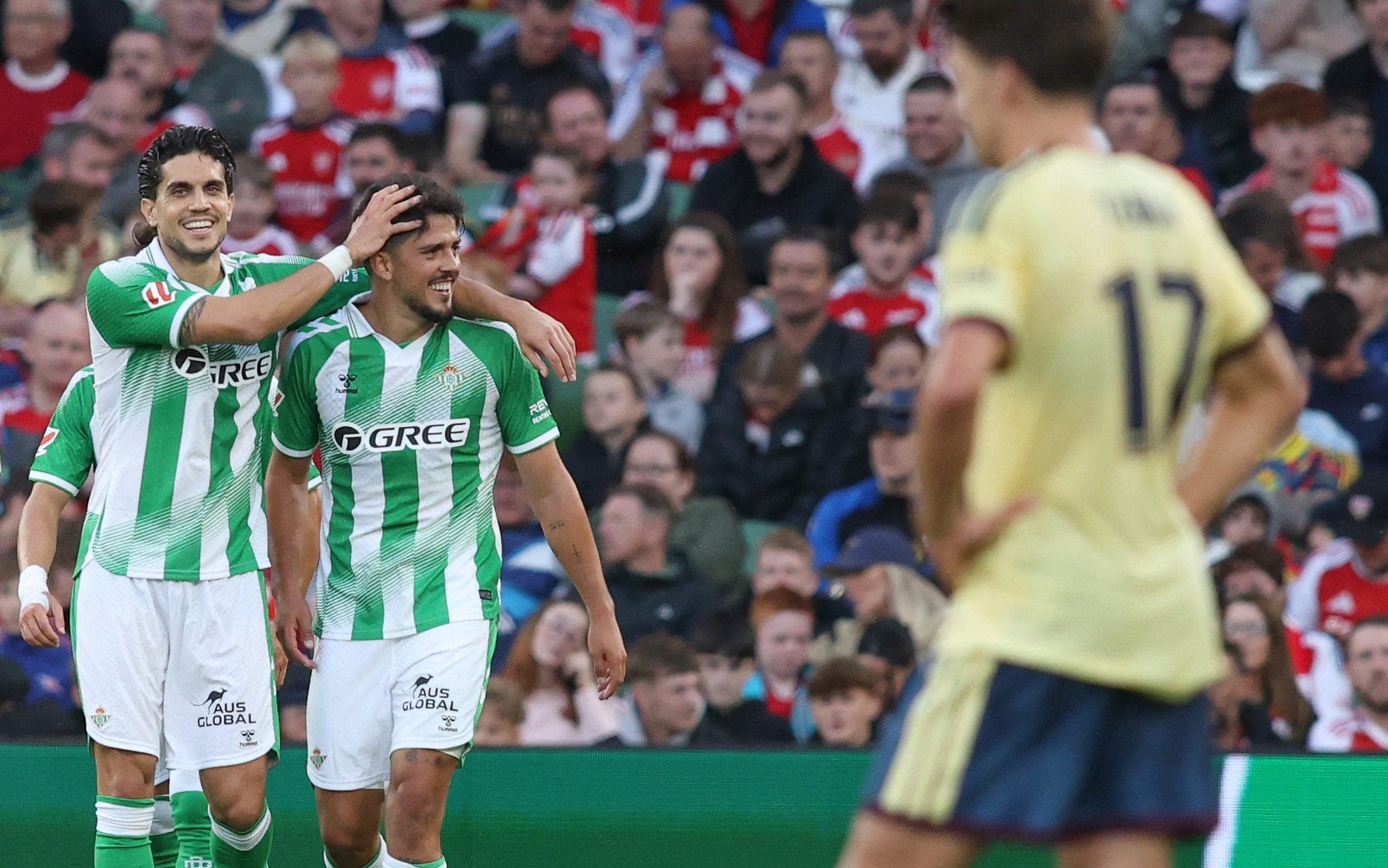 Arsenal fall 3-1 to Real Betis in final pre-season game