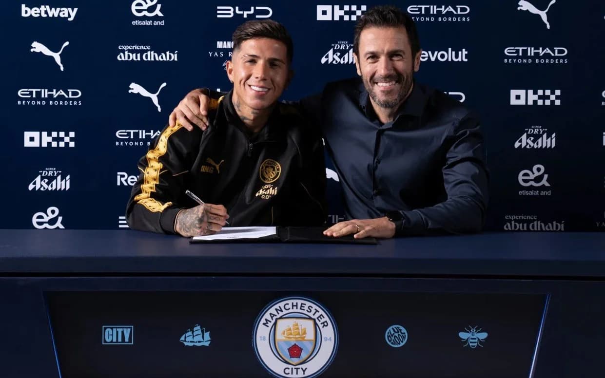 Man City sign Enzo Fernandez for £125m to end transfer saga of summer