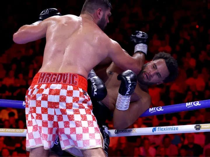 Filip Hrgović stops Moses Itauma in ninth round to win title