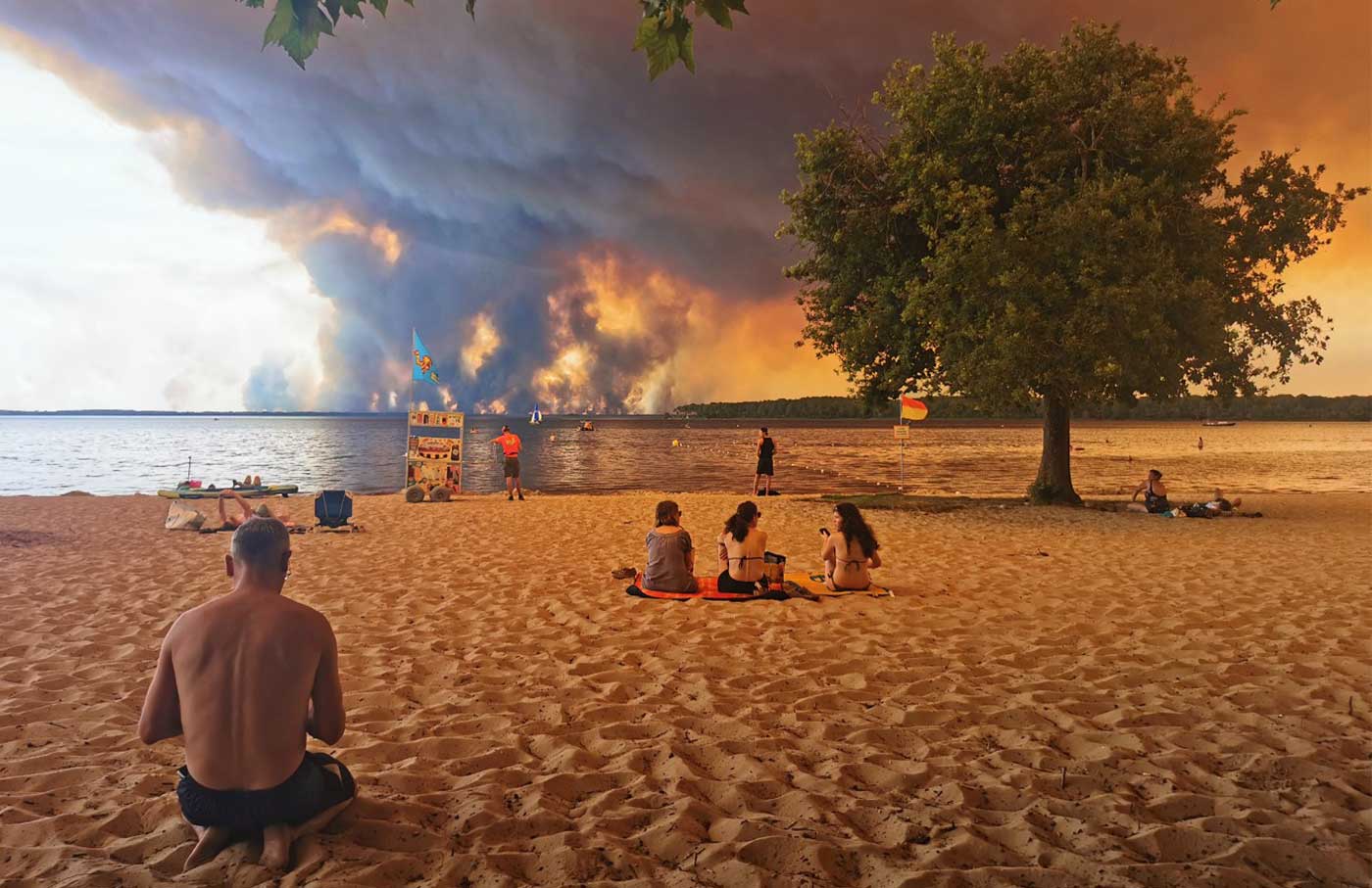 Europe facing "brunt of climate change impacts" as wildfires continue to burn, professor explains
