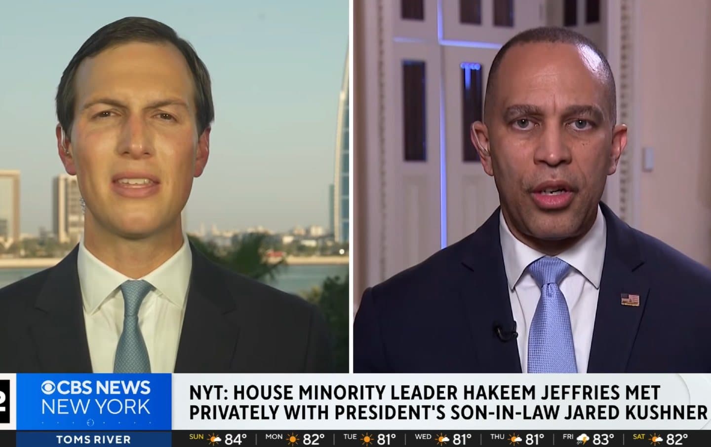 Hakeem Jeffries Picked a Bad Time to Cozy Up to Jared Kushner