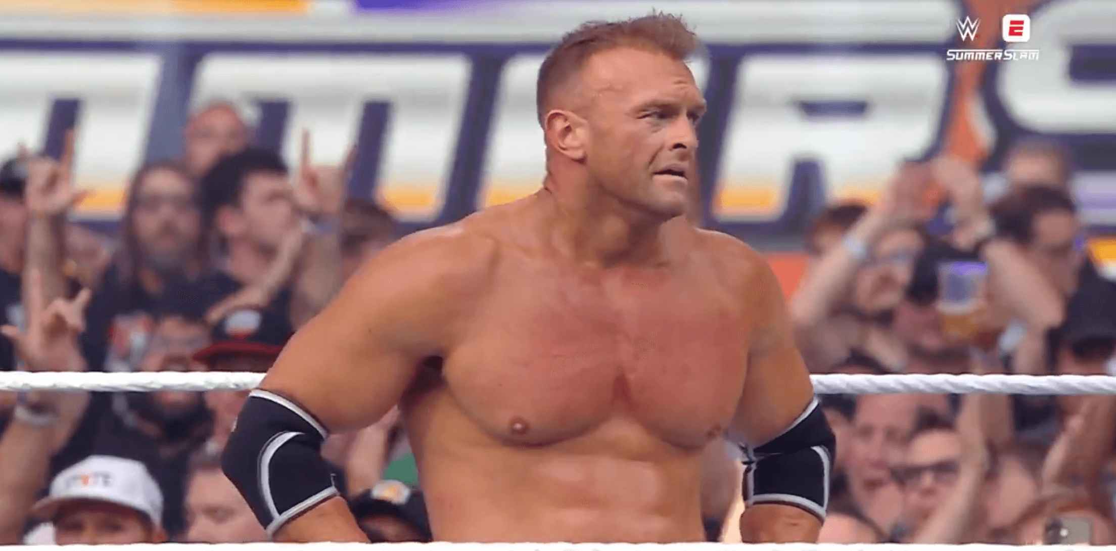 Nick Aldis puts in ‘performance of the night’ in his WWE debut in loss to Gunther at SummerSlam